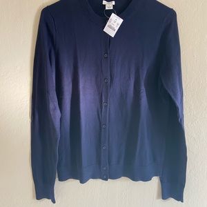 J Crew button-up cardigan